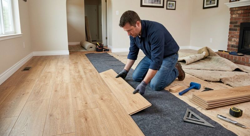 Laminate Floor Remodeling in Livermore, CA