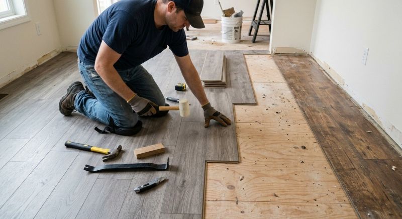 Laminate Floor Replacement in Alameda County, CA