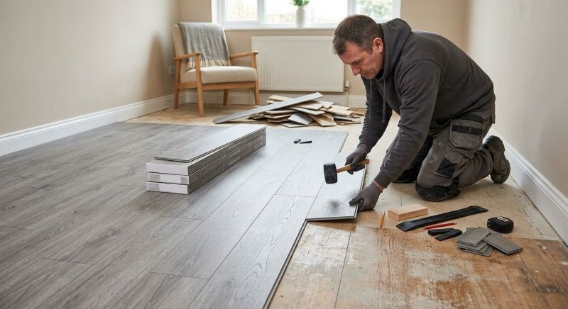 Laminate Floor Replacement in Lafayette, CA