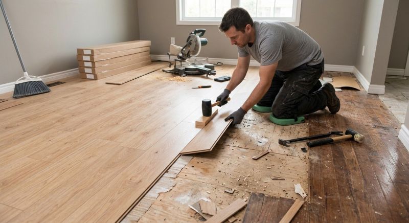 Laminate Floor Replacement in Livermore, CA