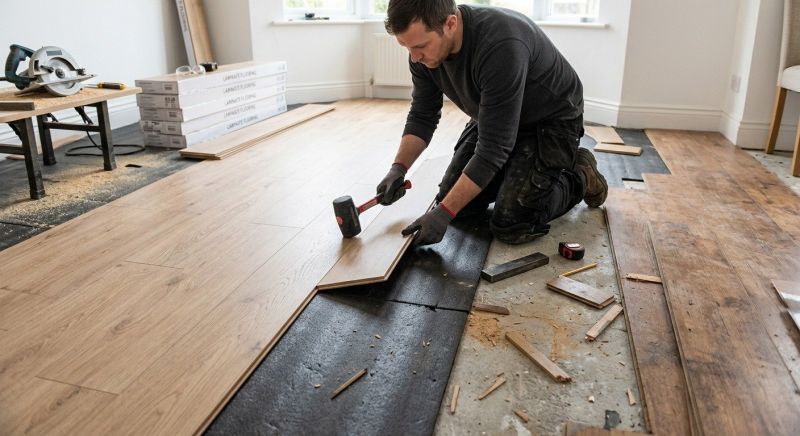 Laminate Floor Replacement in Milpitas, CA