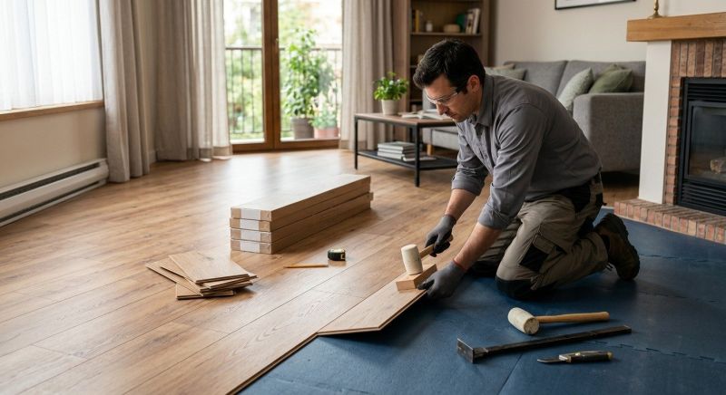 Laminate Floor Replacement in Milpitas, CA