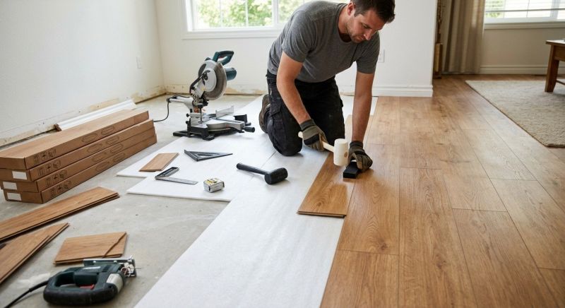 Laminate Floor Replacement in Newark, CA