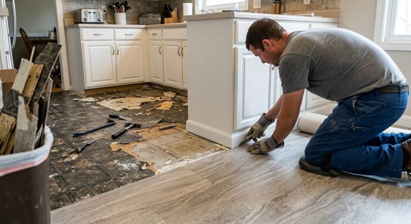 Linoleum Floor Installation in San Leandro, CA