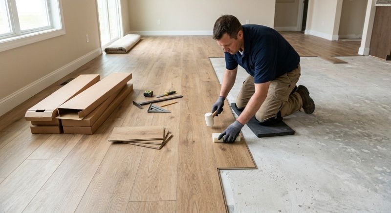Lvt Flooring Installation in Tracy, CA