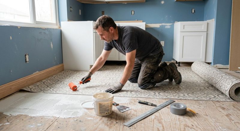 Sheet Flooring Installation in Livermore, CA