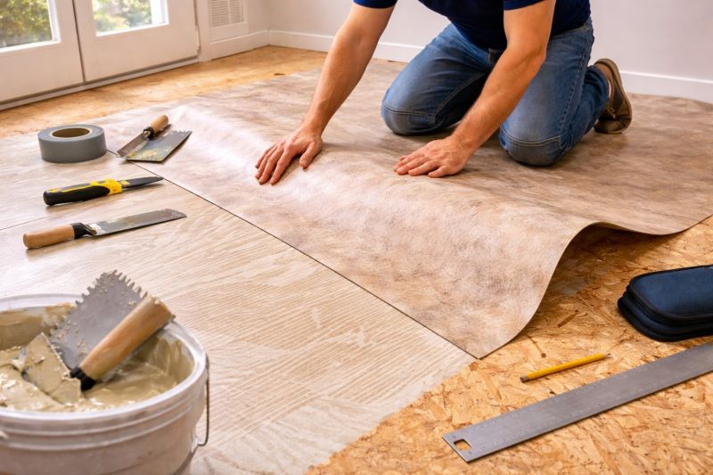 Sheet Flooring Installation in Moraga, CA