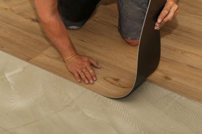 Sheet Linoleum Installation in Brentwood, CA
