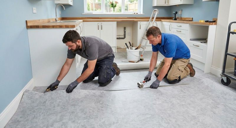 Sheet Linoleum Installation in Livermore, CA