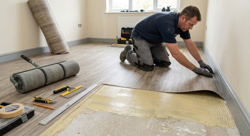 Sheet Vinyl Installation in Concord, CA
