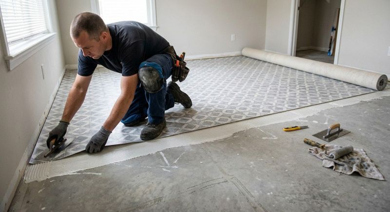 Sheet Vinyl Installation in Dublin, CA