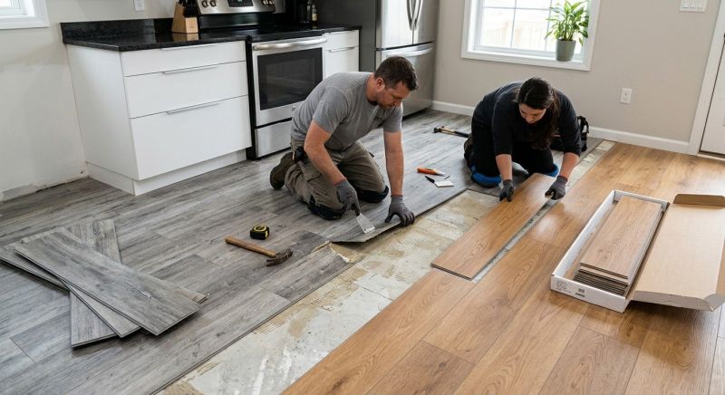 Vinyl Floor Replacement in Livermore, CA