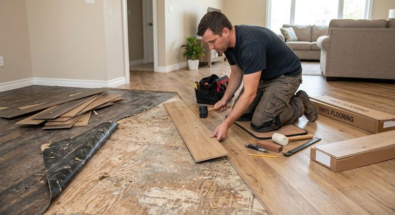 Vinyl Flooring Installation in Concord, CA