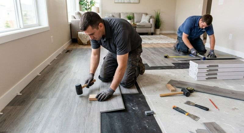 Vinyl Flooring Installation in Pleasanton, CA