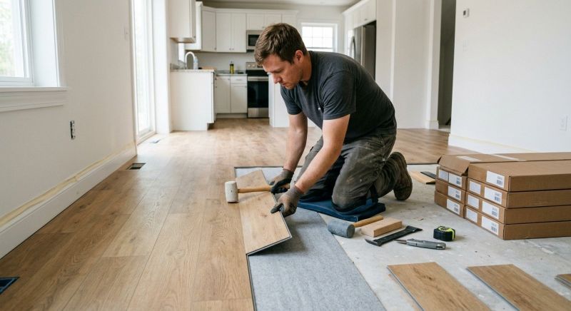 Vinyl Plank Floor Installation in Livermore, CA