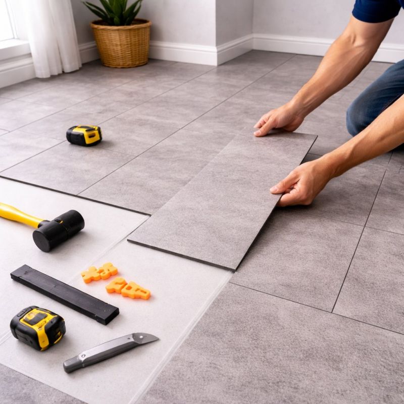 Vinyl Tile Installation in Livermore, CA